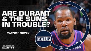 Tim Legler says theres a MASSIVE CONCERN for KD amp the Suns after questionable losses  Get Up [upl. by Margreta331]