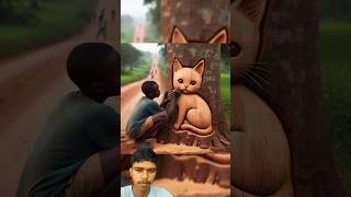 Little trending monk so cute baby cute cat music song [upl. by Arsuy]