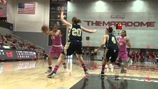 Matador Womens Basketball vs UC Davis  1st Half Highlights [upl. by Euqinwahs]