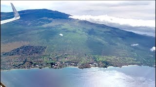 Aloha Paradise Hawaiian Airlines A321neo Landing in Maui  AirlineReporter Video [upl. by Raseac]