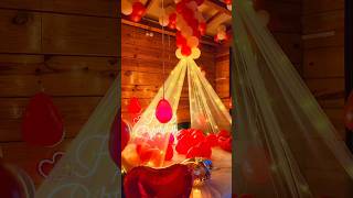 BTS of Bed Canopy theme Decoration Cabana decoration canopy decoration for birthday [upl. by Lardner]