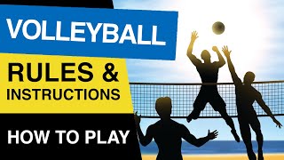 🏐 Volleyball Rules  How to Play Volleyball  The Rules of Volleyball EXPLAINED [upl. by Arny]