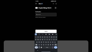 Crypto Slang Part 2 Blum Code  blum code crypto slang part 2 blum crypto code airdrop task [upl. by Weitman]