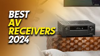 ✨Best AV Receivers for 2024 Top Picks for Audiophiles ✨ [upl. by Aleka]