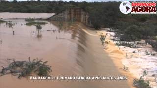 Brumado Barragem do Rio do Antônio Transborda  Brumado Agora [upl. by Acinnad]