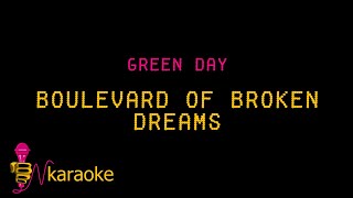 Green Day  Boulevard of Broken Dreams karaoke [upl. by Penrose496]