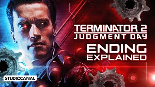 TERMINATOR 2  Ending Explained  Starring Arnold Schwarzenegger Linda Hamilton Edward Furlong [upl. by Laurella]