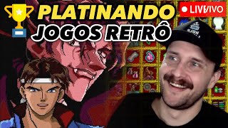 Platinando JOGOS RETRÔ SNES MEGA PS1 PS2 NES etc 🥈37 zerados  18 platinas 🥇 [upl. by Carol]