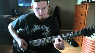 Beneath The Massacre  Anomic Guitar Cover [upl. by Nedia]