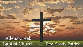 Allens Creek Baptist Church Live Stream [upl. by Ahsiad]