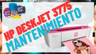 Impresora HP DeskJet 3775 Mantenimiento Desarmado y Armado MUY BIEN EXPLICADO [upl. by Enirtak]