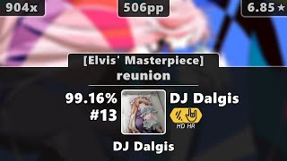 Live DJ Dalgis  Tatsh  reunion Elvis Masterpiece HDHR 9916 13 506pp FC [upl. by Essa]