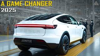 New 2025 Tesla Model Y Unveiled  A Game Changer Details quotProject Juniperquot HERE [upl. by Sandeep]