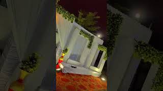 wedding tent decorations।। shadi tent decoration।।shortsvideo [upl. by Nedak]