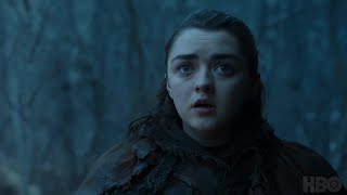 Game of Thrones Season 7 Episode 2 Clip Arya and Nymeria HBO [upl. by Ydnirb617]