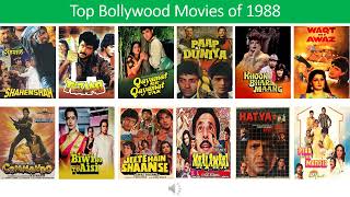 Top Bollywood movies of 1988 [upl. by Aibonez]