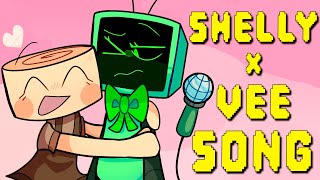 Shelly x Vee Song Dandys World Song Animated Music Video [upl. by Nodnarb]