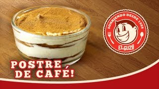 Tiramisu Postre de Café  El Guzii [upl. by Kcirddec]