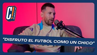 DISFRUTO EL FUTBOL COMO UN CHICO  LEO MESSI EN CLANK [upl. by Edmondo]