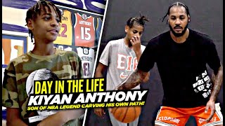 Kiyan Anthony quotDay In The Lifequot  Son of Carmelo amp La La Anthony Is Ready To Pave His Own Wave [upl. by Chap]