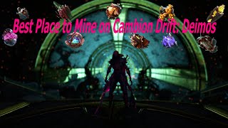 Warframe  Best Place to Mine on Cambion Drift Deimos Quick Results [upl. by Katy]