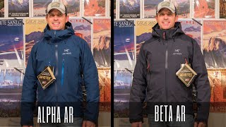 Comparing the Arcteryx Alpha AR and Beta AR Jackets [upl. by Jehial180]