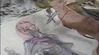 SORAYAMA SECRETS REVEALED  Airbrush DVD [upl. by Scharff]