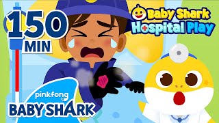 🏥Baby Shark Doctors Hospital Collection  Compilation  Best amp New Episodes  Baby Shark Official [upl. by Yoral]