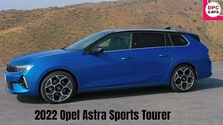 2022 Opel Astra Sports Tourer Driving Interior Exterior [upl. by Aihsekel]