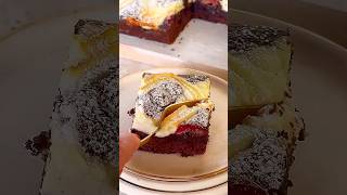 Chocolate Cherry Cheesecake Bars cake [upl. by Anelram]