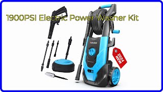 REVIEW 2024 1900PSI Electric Power Washer Kit ESSENTIAL details [upl. by Dorolisa]