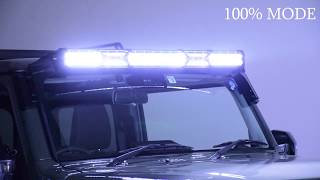 IPF LED LIGHTBAR 600series 調光機能 [upl. by Nylzaj839]