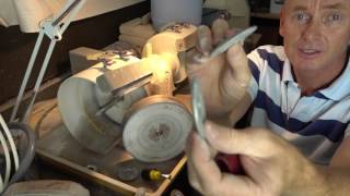 How to change a lapidary wheel on your machine [upl. by Eugatnom]