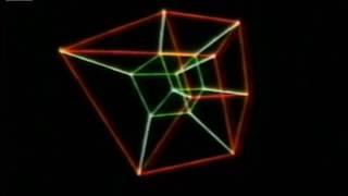 quotThe Hypercube Projections and Slicingquot 1978 Awardwinning computer animation [upl. by Yarahs121]