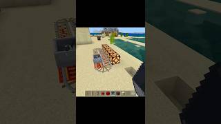 Minecraft lighting Rail Tutorial 🤔 shorts minecraft [upl. by Ralli306]