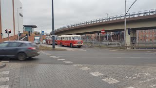 Gdańsk Ikarus 26073A i Jelcz 043 23461 i 28307 linii A15 2024r [upl. by Fawne]