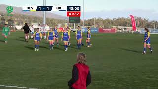 Womens Statewide Cup Final Devonport Strikers v Kingborough Lions Match Highlights [upl. by Samy544]