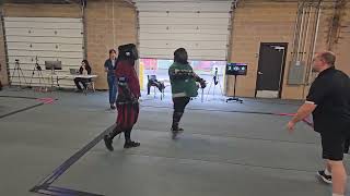 Scioto Open 2024  Seth Day vs Jon Rose Div B Longsword [upl. by Riada]