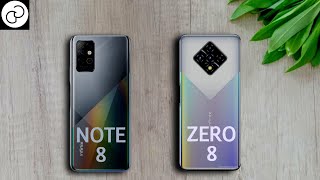 Infinix Note 8 vs Infinix Zero 8 [upl. by Ereveneug]