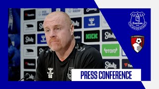 EVERTON V AFC BOURNEMOUTH  Sean Dyches press conference  Premier League GW 8 [upl. by Staw]