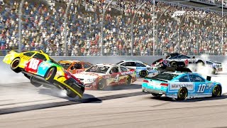 20 CARS WRECKED AGAIN WE GOT LEPAGED  Forza Motorsport 6  NASCAR Expansion [upl. by Eivol873]