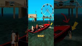 Di FF bisa Naik Perahu ga GTA vs FF gtasa freefire [upl. by Dnomed]