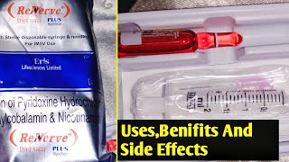 Injection Of Pyridoxine HydrochlorideMethylcobalamin And Nicotinamide UsesBenifits amp Side Effects [upl. by Oballa854]