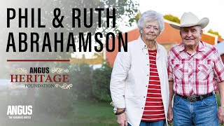 Phil amp Ruth Abrahamson  Angus Heritage Foundation 2023 [upl. by Ahsikan]