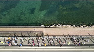 GIRO DELLA LAGUNA  ORBETELLO HALF MARATHON 2024 [upl. by Nwhas282]