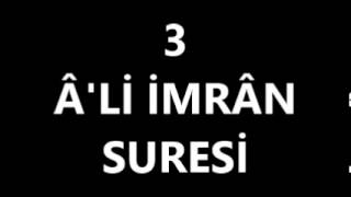 03 ALİ İMRAN SURESİ [upl. by Naylor]