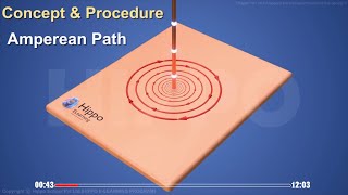 Physics Class 12 Chapter 14  Amperes Law and Determination of Flux Density b  FSC  HIPPO [upl. by Enerual]