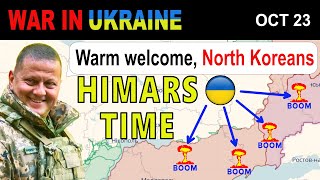 23 Oct WIPED OUT ON DAY ONE Ukrainians STRIKE NK BASES  War in Ukraine Explained [upl. by Aloisia]