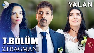 YALAN 7 BÖLÜM 2 FRAGMANI  KADİR VE MELİKE EVLENİYOR [upl. by Eelhsa]