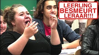 LERAAR WEET NIET HOE DIE MOET REAGEREN [upl. by Mercuri]